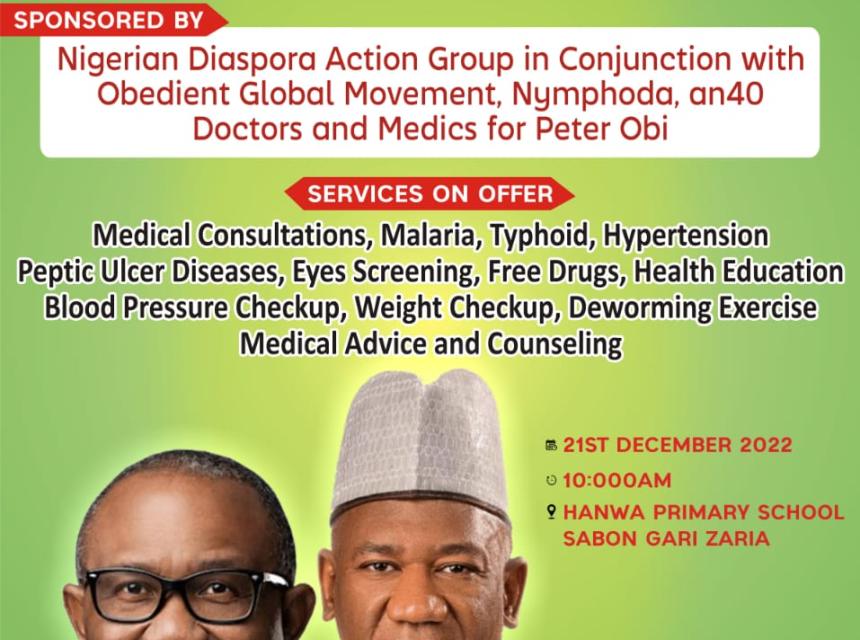 NDAG LP medical outreach flyer